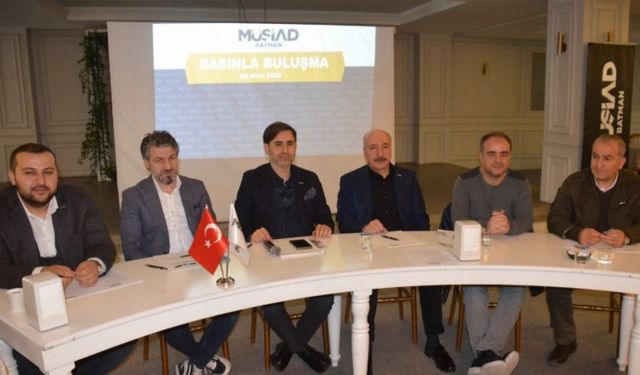 Batman'da MÜSİAD üyelerinden hedef toplantısı