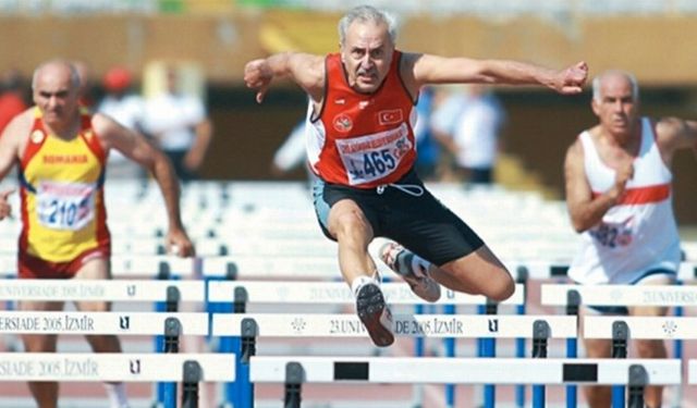 Bursalı veteran atlet Avrupa ikincisi oldu