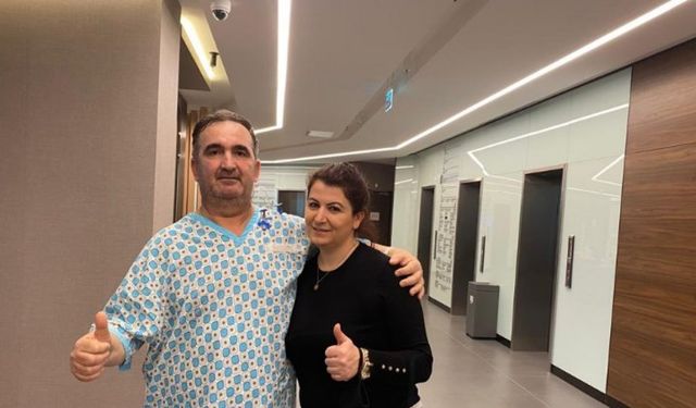 Kalp nakli beklerken Türkiye’de sağlığına kavuştu