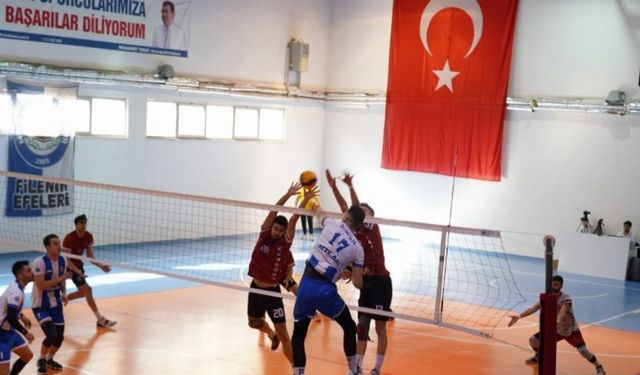Milas Voleybol takımı sahadan 3 puanla ayrıldı 