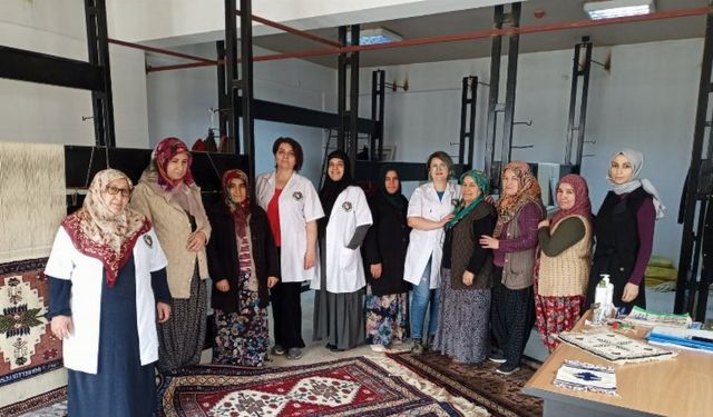 Niğde Bor’da üreten kadınlar iş başında