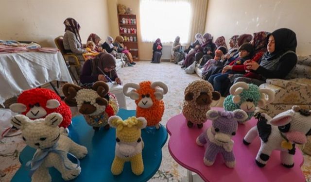 Van Gürpınar'da kadınların hayatı kurslarla değişiyor