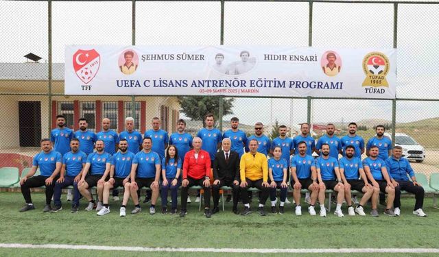 Mardin’de UEFA C lisans kursu başladı