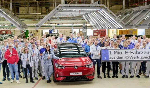 Volkswagen Avrupa’da elektrikli atağa kalktı: 1 milyonuncu araç Zwickau’dan çıktı