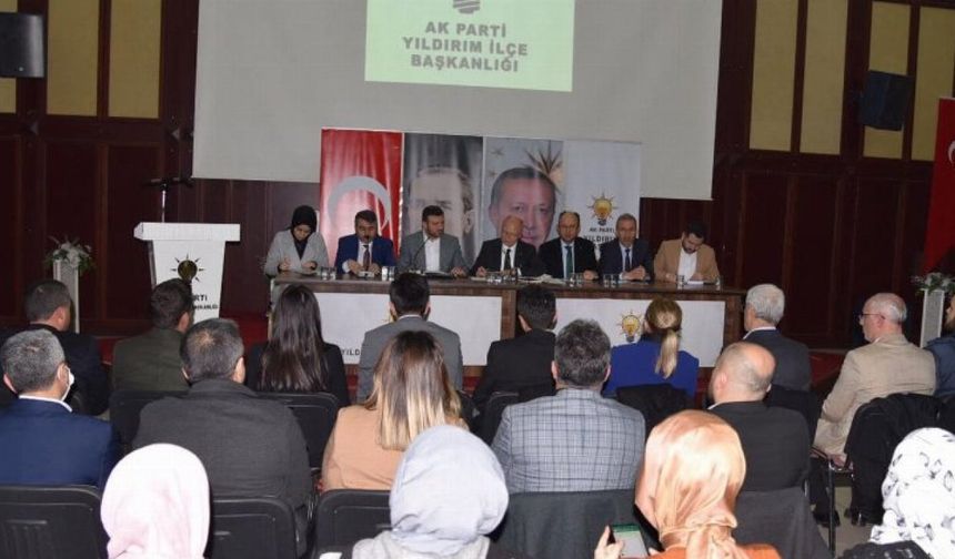 AK Parti Bursa'da Gürsu ve Yıldırım teşkilatlarıyla buluştu