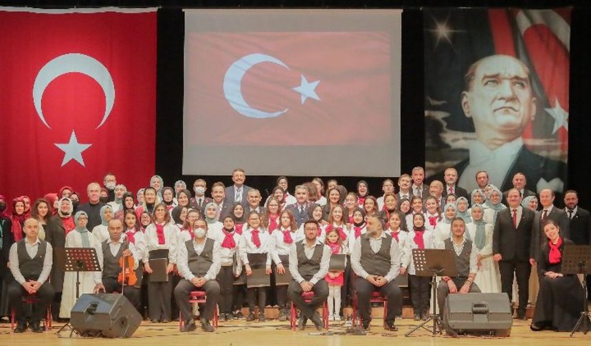 Kütahya'da İstiklal Marşı'nın kabulünün 101. yılı kutlandı 