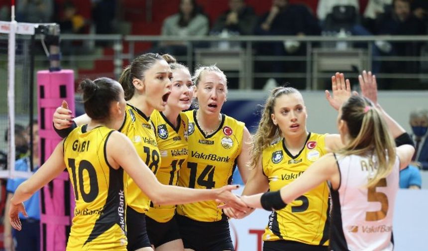VakıfBank, deplasmanda set vermedi